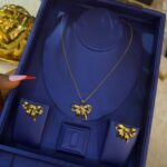 Beautiful Woman’s Necklace – Blue Velvet Box